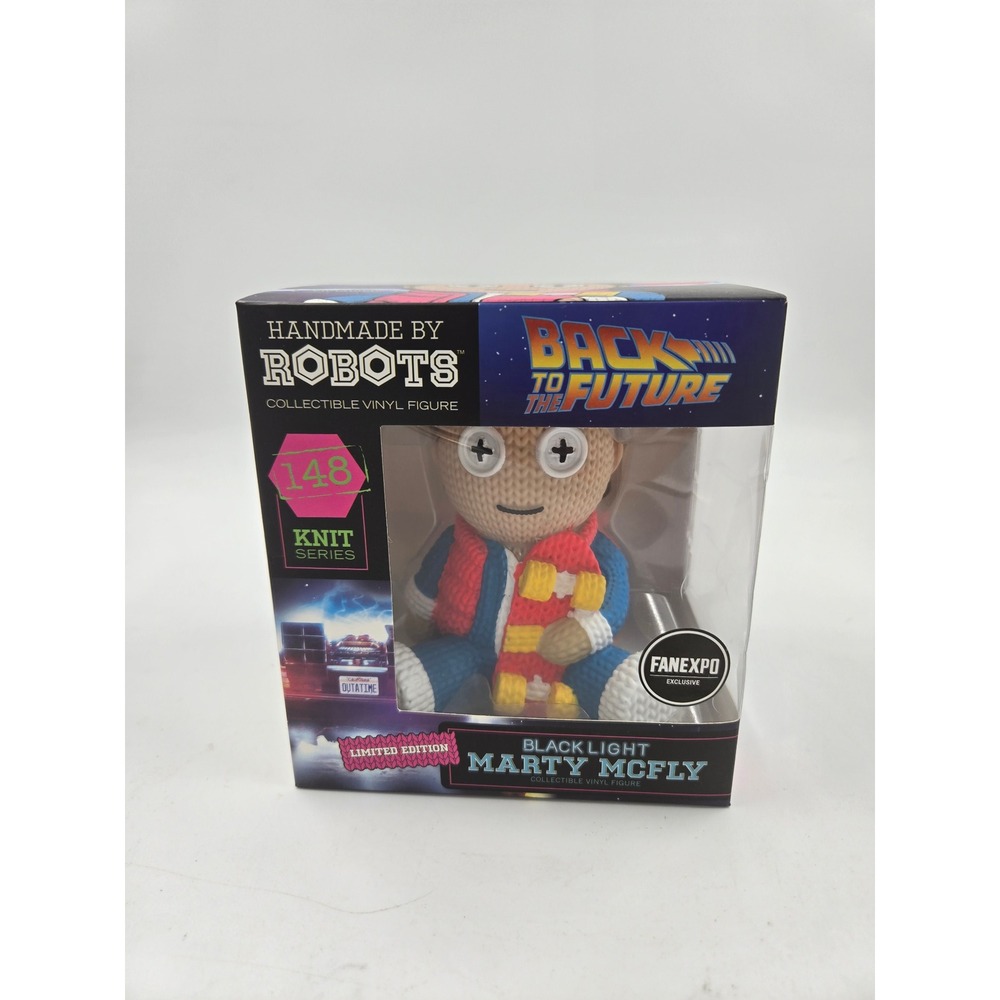 Handmade By Robots Back to the Future Marty McFly Knit Vinyl Figure